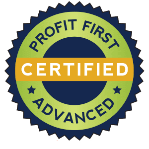 Badge to certify a Profit First Professional